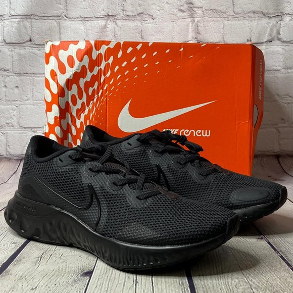 nike renew run mens black